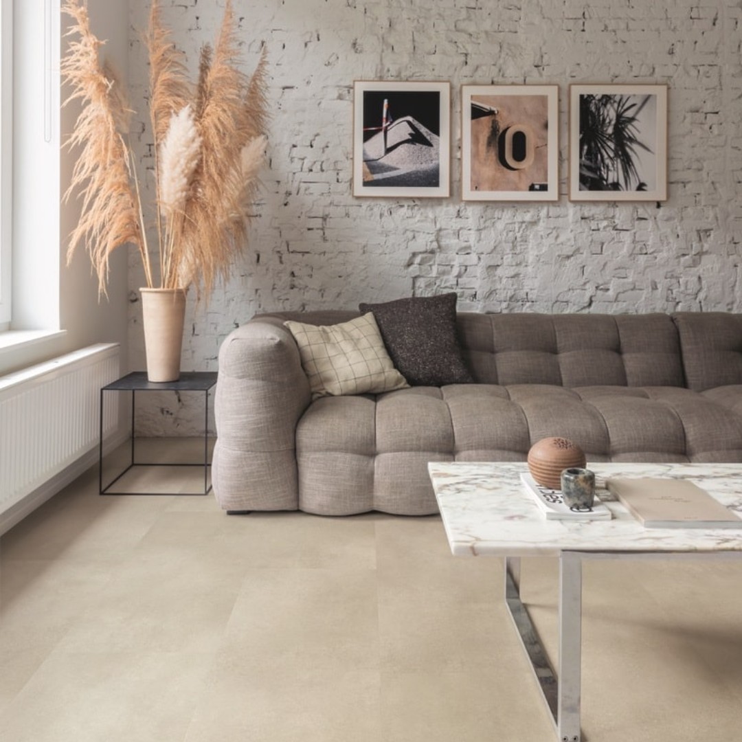 фото 2 Quick-Step Alpha Vinyl Illume Бетон песчаный AVMTU 40274