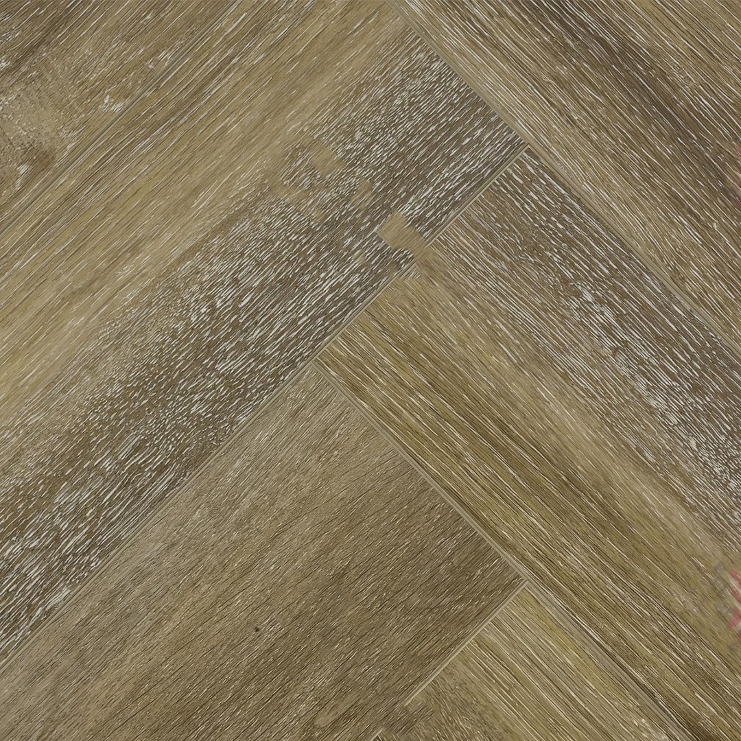 фото 2 SPC ламинат Decorifica Herringbone Дуб Карпентер HB190L-07
