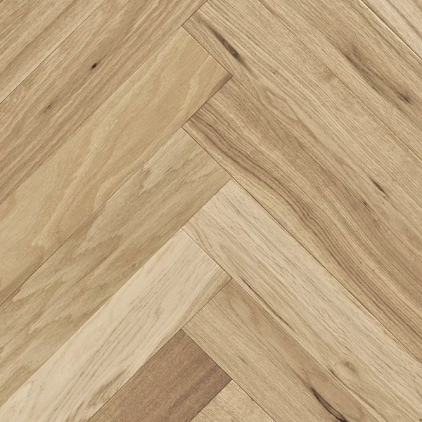 фото Инженерная доска Wood Bee Английская ёлка Дуб Натур браш