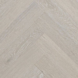 фото Инженерная доска Wood Bee Английская ёлка Дуб Неве