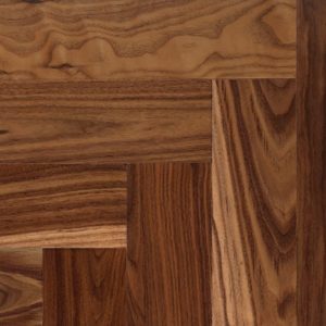 фото Инженерная доска Елка Английская Lab Arte 600х90х14 Орех Американский Прайм Лак