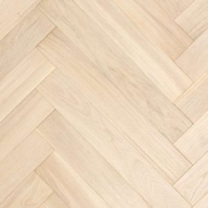 фото Инженерная доска Елка Английская Lab Arte 600х90х15 Дуб Натур Чегет белый лак