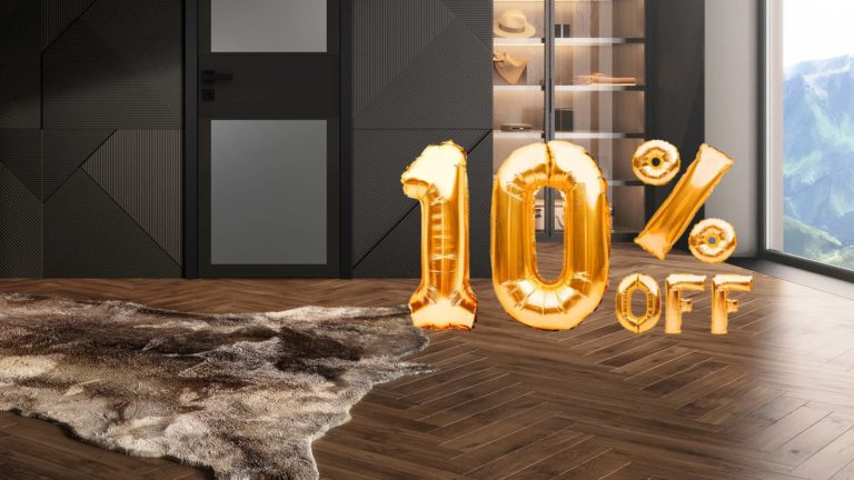 Скидка 10% на ламинат коллекции Floor