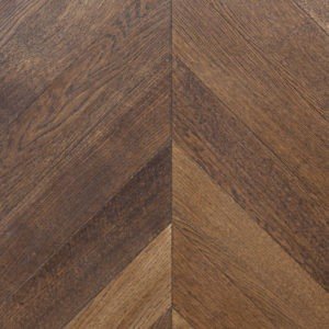 фото Инженерная доска Wood Bee Французская ёлка Дуб Шоколад