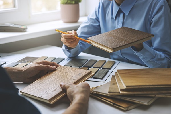 Фото услуга подбора напольного покрытия